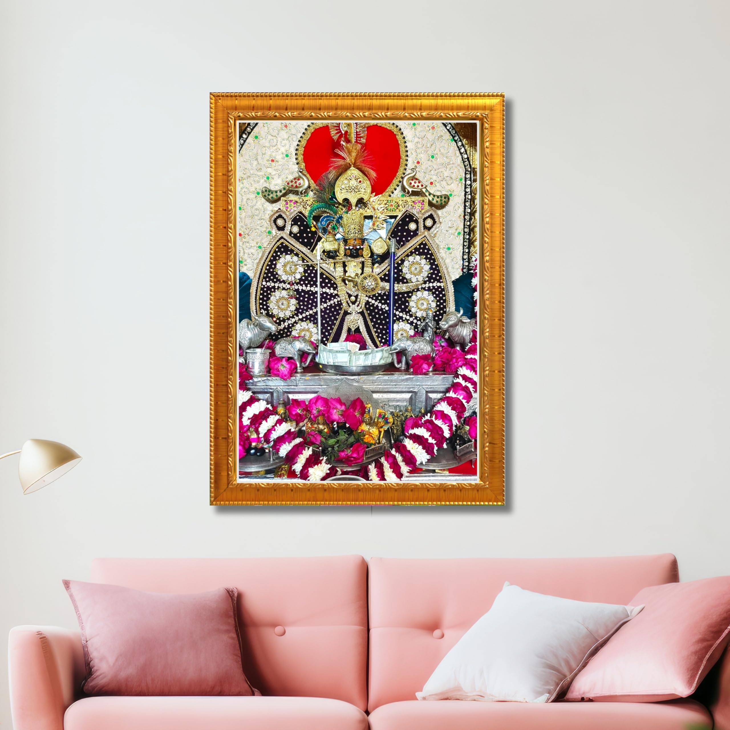 CRAFT QUEST Shree Sanwaliya Seth Shringaar Darshan Photo Frame
