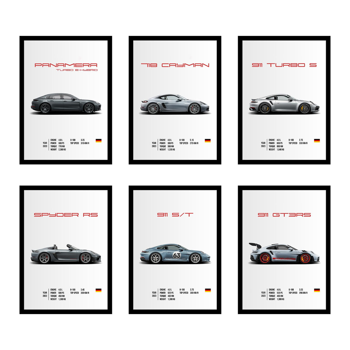 CodersParadise Big Posters Frames Music Wall