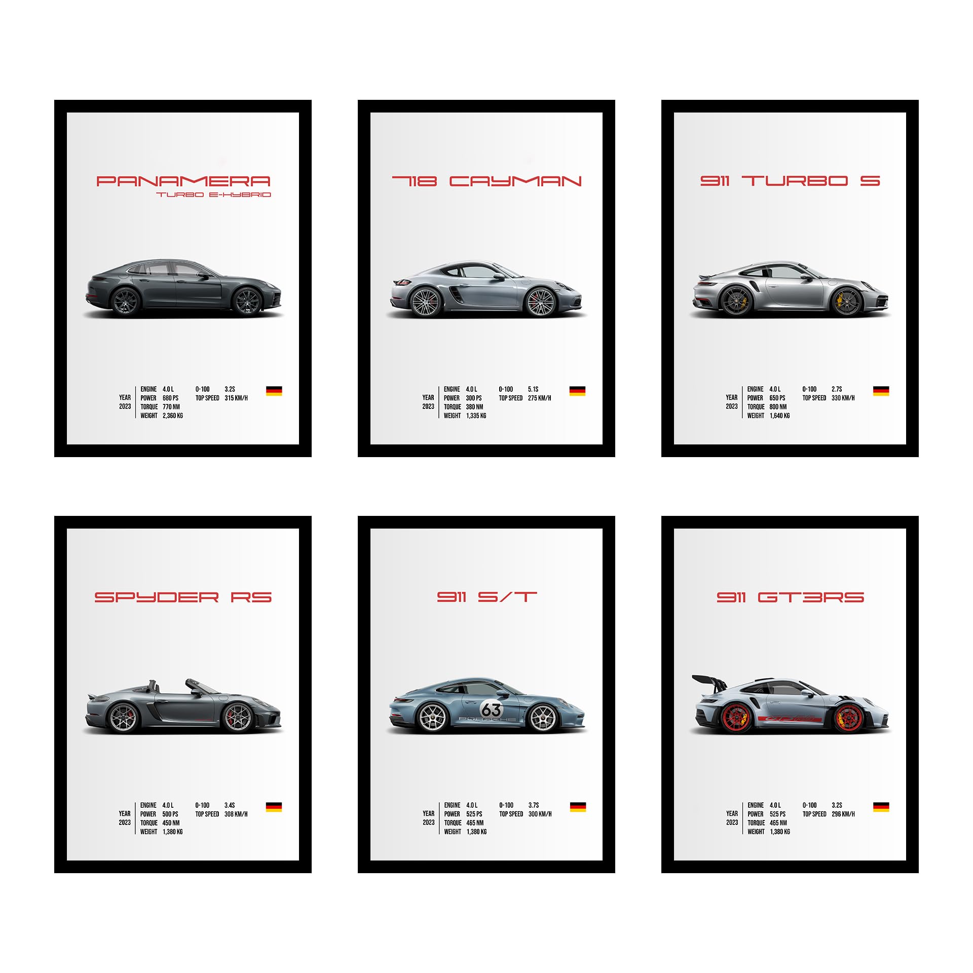 CodersParadise Big Posters Frames Music Wall