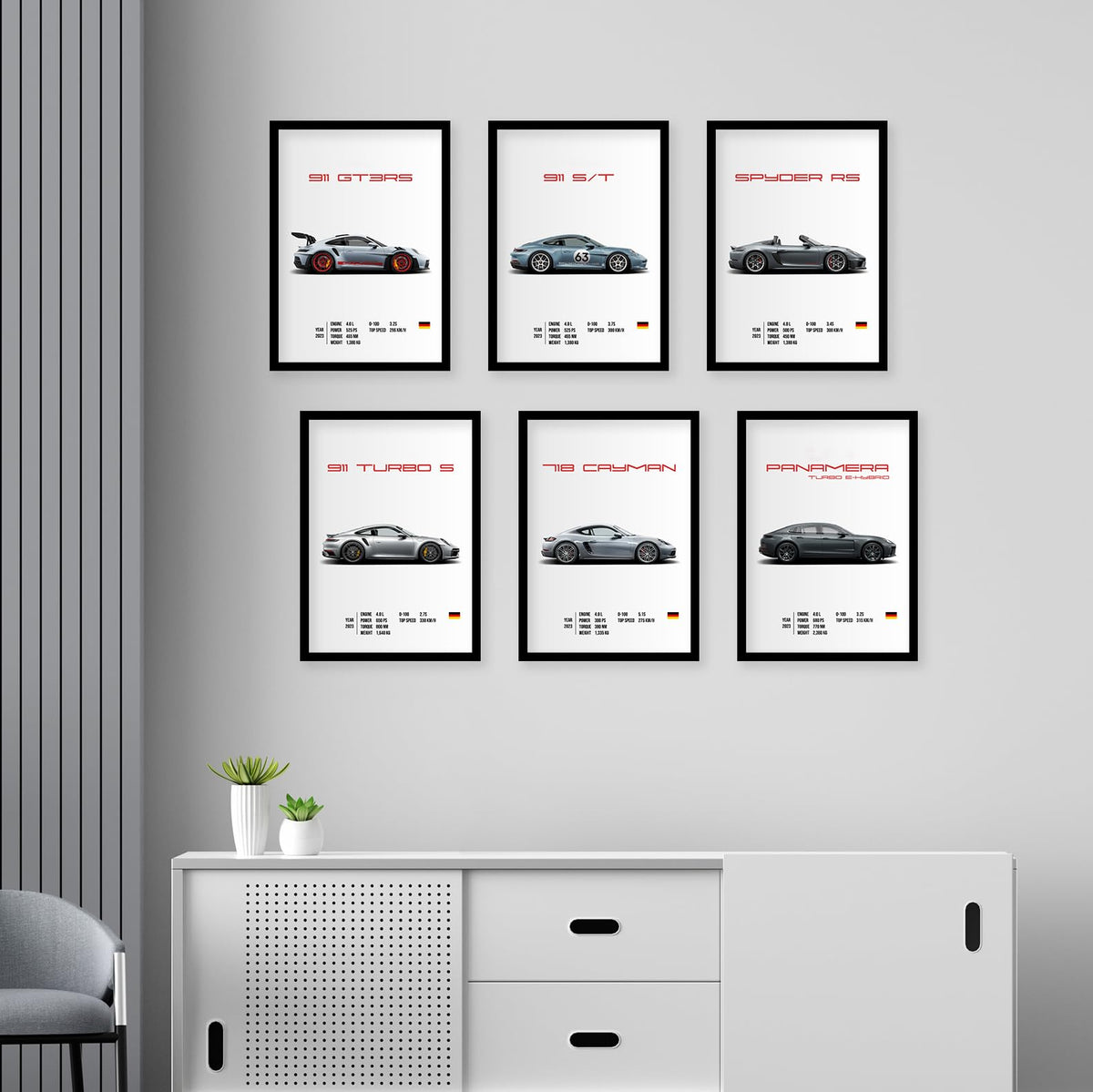 CodersParadise Big Posters Frames Music Wall