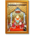 CRAFT QUEST Bageshwar Dham Balaji Photo Frame (10X13 inch, Big Size photo Religious Frame with Acrylic glass)