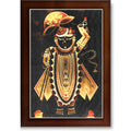 CRAFT QUEST Shreenath ji shree nathaji Photo Frame for Wall Hanging/Gift/Temple/puja Room/Home Decor Frame with Unbreakable Acrylic Glass