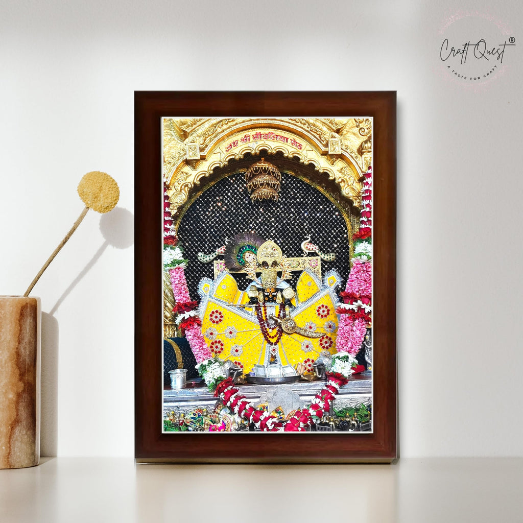 CRAFT QUEST Shree Sanwaliya Seth Shringaar Darshan Religious Photo Frame
