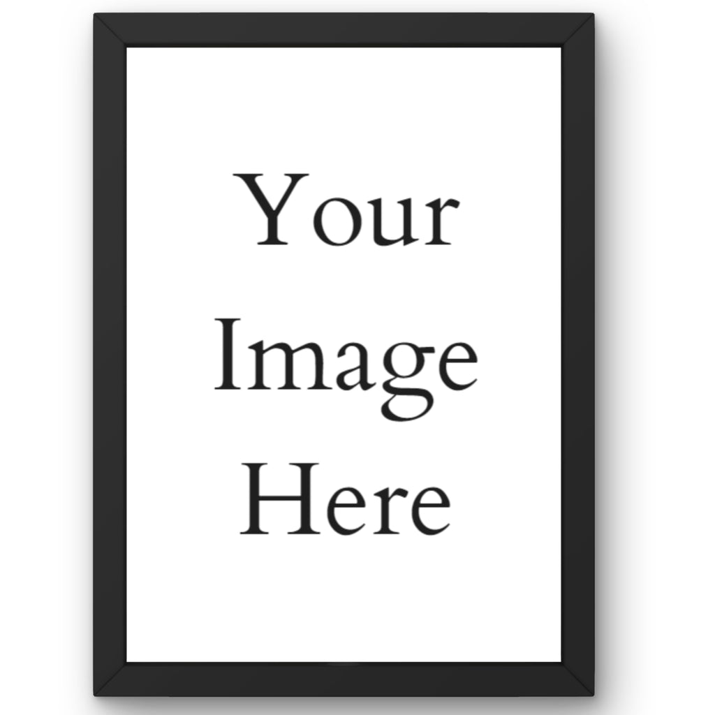 CRAFT QUEST Personalized Photo Frames With Acrylic sheet | Customized Photo Frame For Wall Decoration, Valentines day, Marriage, Birthday, Anniversary Gift Photo Frame With Your Own Picture Black