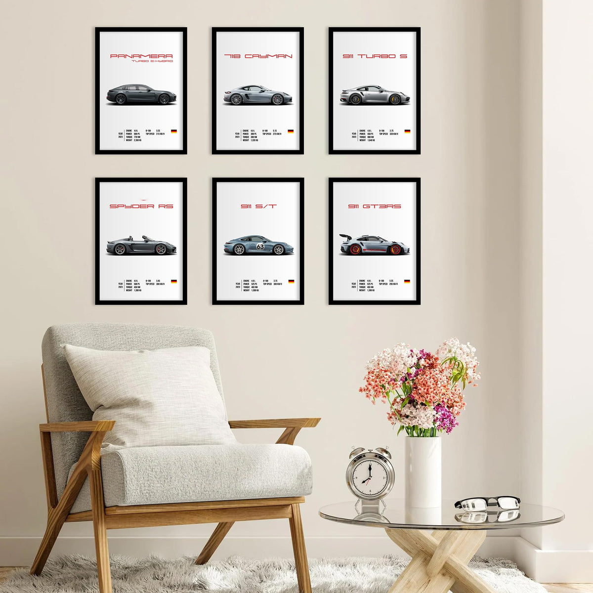 CodersParadise Big Posters Frames Music Wall
