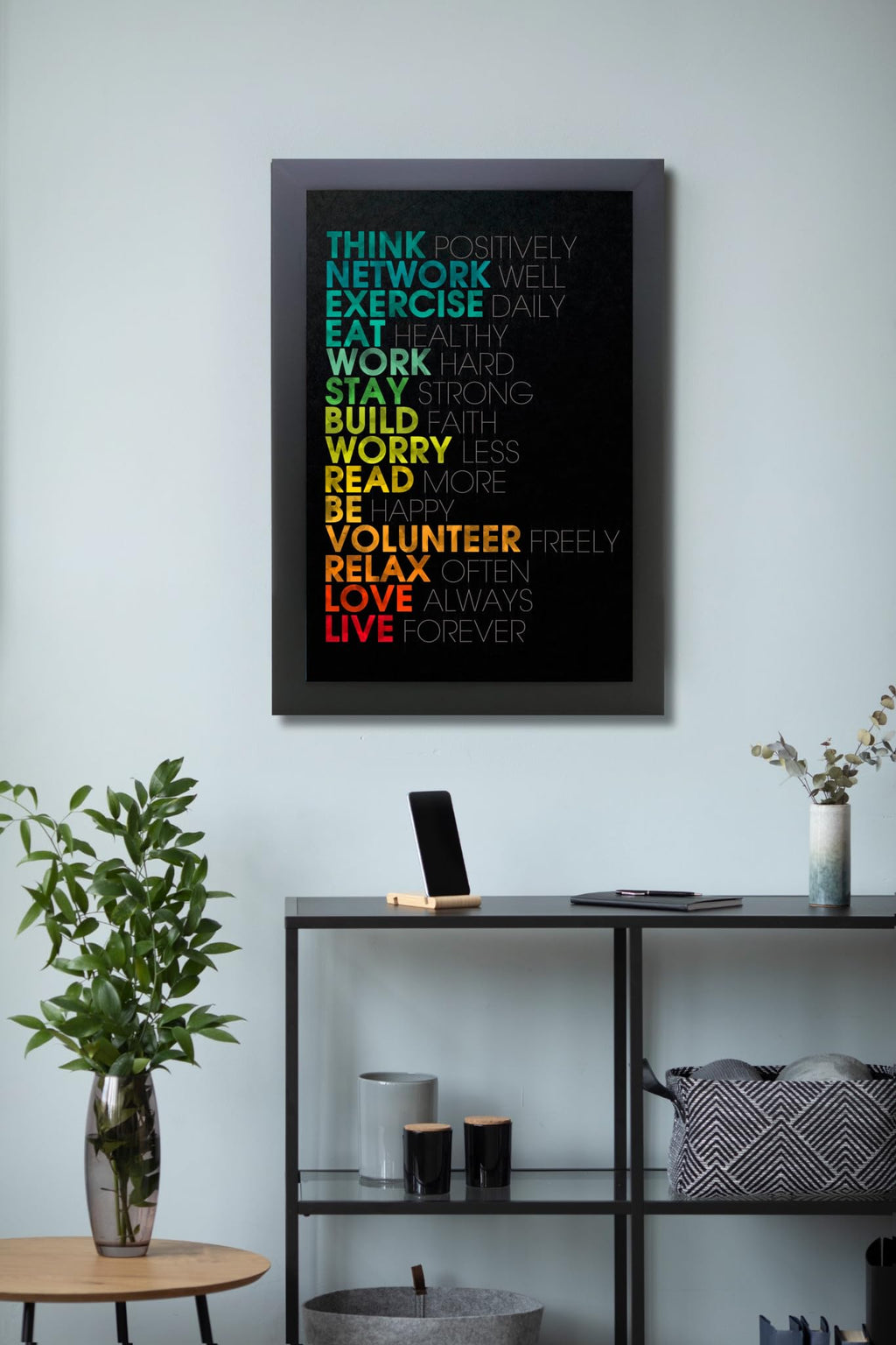 Craft Quest Motivational quotes Photo Frame for Gym, Office, Living room | Synthetic wood
