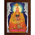 CRAFT QUESTTulja mata photo with frame, Tuljabhawani photo, Tuljapur, Religious Framed Painting