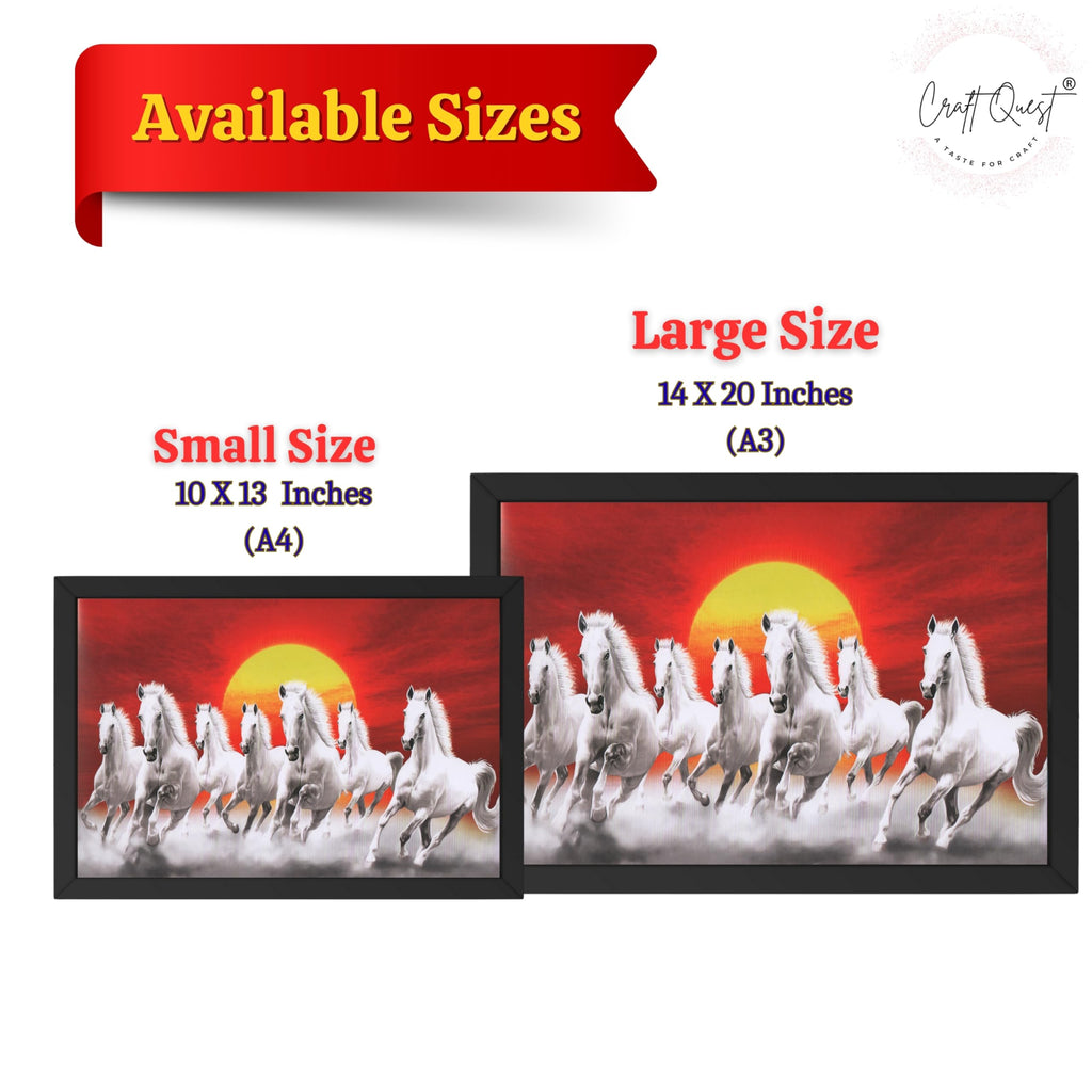 CRAFT QUEST Horse Photo frame