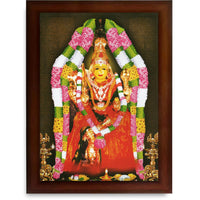 CRAFT QUEST Angala Parameswari Amman Angalamman Photo Frame For Walls, Room, Pooja,Home,Temple Décor Framed