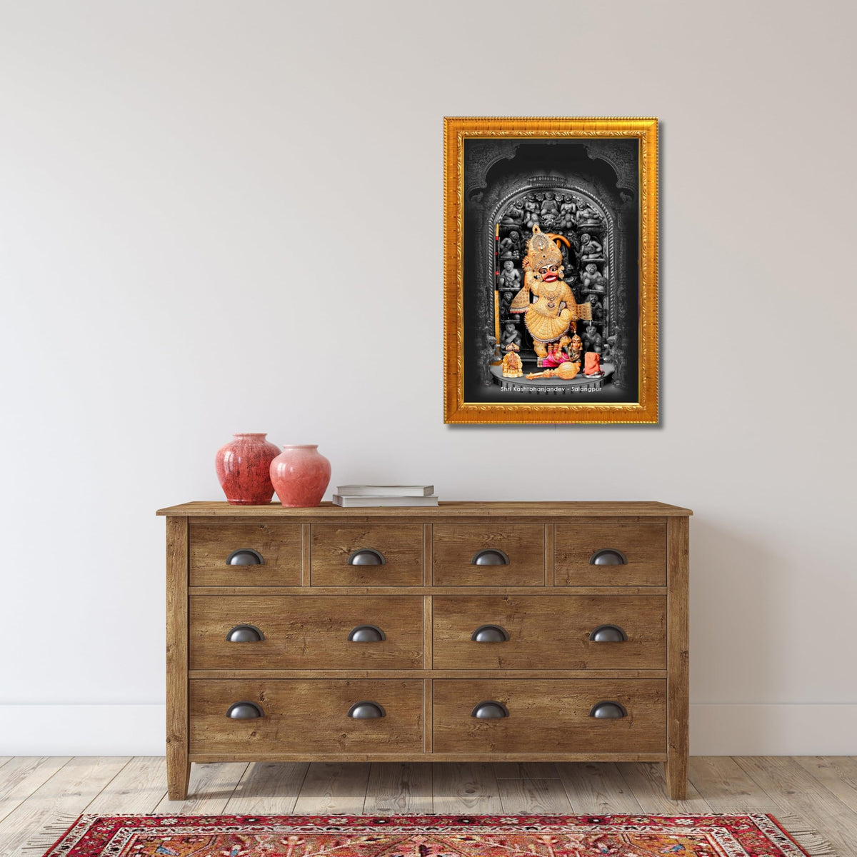 CRAFT QUEST Shree Kashtbhanjan dev salangpur dham photo frame