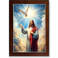 CRAFT QUEST Lord Jesus Christ Christmas Photo Frame Decor For Wall/Table/Room