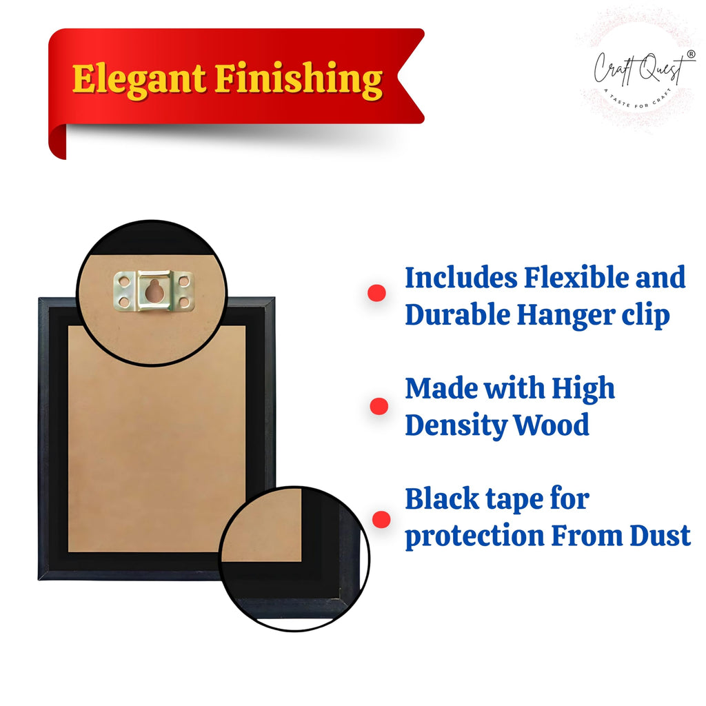 CRAFT QUEST Brahmani Maa Mata Mataji Wall Painting Framed Home Decor wooden framed