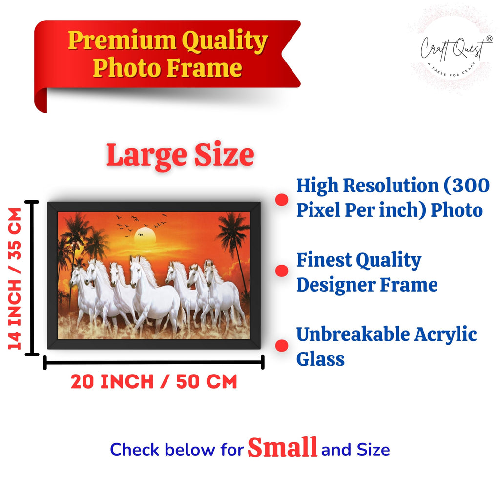 CRAFT QUEST Horse Photo frame