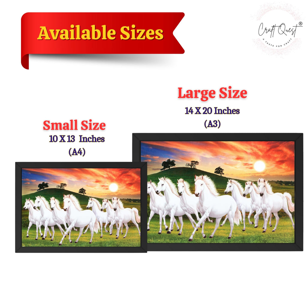 CRAFT QUEST Horse Photo frame