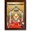 CRAFT QUEST Bageshwar Dham, Baba, Sarkar, Pandit Dhirendra Shastri Photo Religious Frame