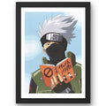 CRAFT QUEST Naruto Anime Laminated Posters with Frame Painting For Anime Naruto Fans Wall Decor, Home Decor with Matt Black Frame (14 Inches x 10 Inches)