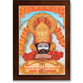 CRAFT QUEST Khatu Shyam Ji | Shyam Baba | Hare Ka Sahara Baba Shyam Hamara Photo Frame Wall Painting For Home Decoration And Gifting