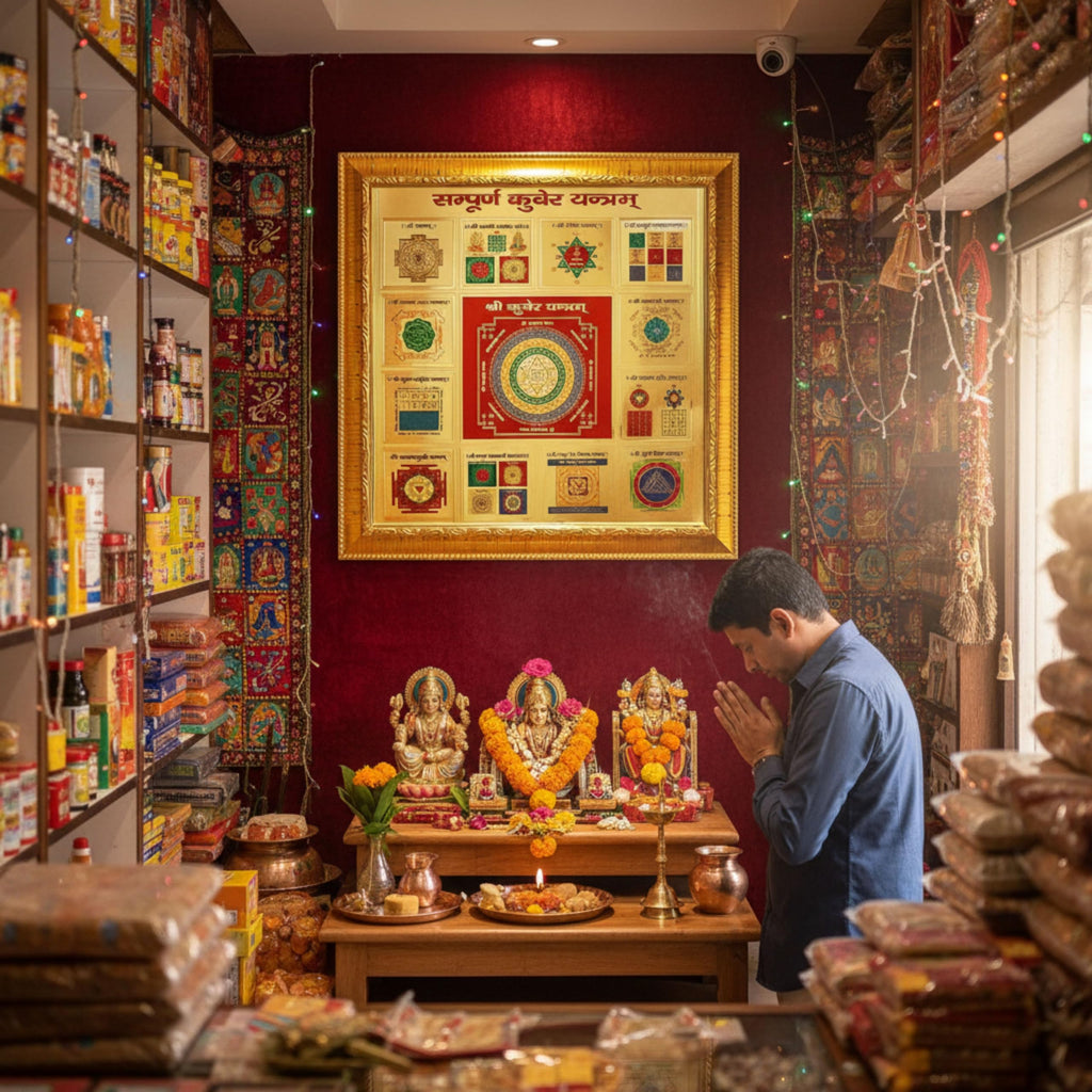 CRAFT QUEST Shri Shree sampoorn Kuber Yantra