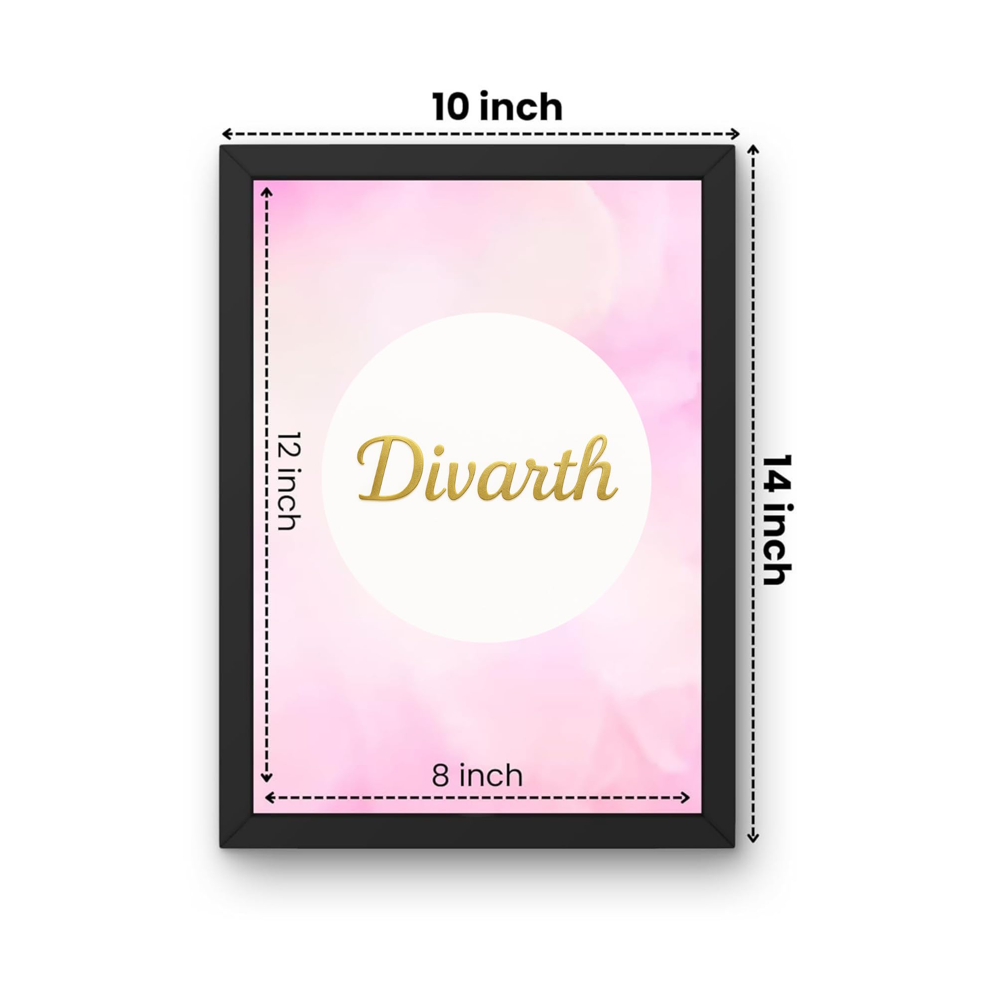 DIVARTH Framed Jagannath Wall Art