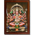 CRAFT QUEST Lord Hanuman Ji Hanumanji Jai Bajrangbali Bajrang Photo Frame For Home Décor, Temple, Pooja Room, Wall, Gift Items