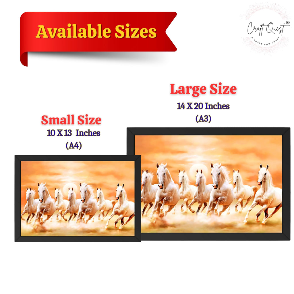 CRAFT QUEST Horse Photo frame