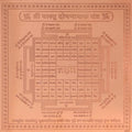 CRAFT QUEST Shree Vastu Dosh Nivaran Yantra Orignal - Copper