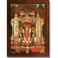 CRAFT QUEST Vijayawada Kanaka Durga Devi Durgamma Wall Photo Frame | South God Frame for Home, Office, Temple & Gifting