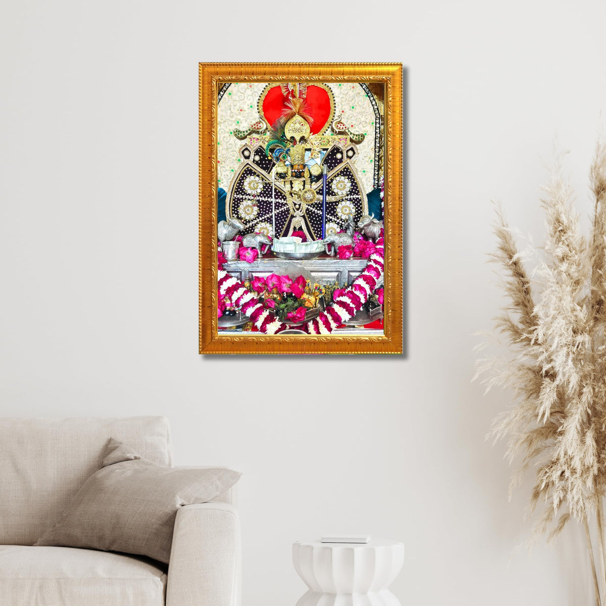 CRAFT QUEST Shree Sanwaliya Seth Shringaar Darshan Photo Frame