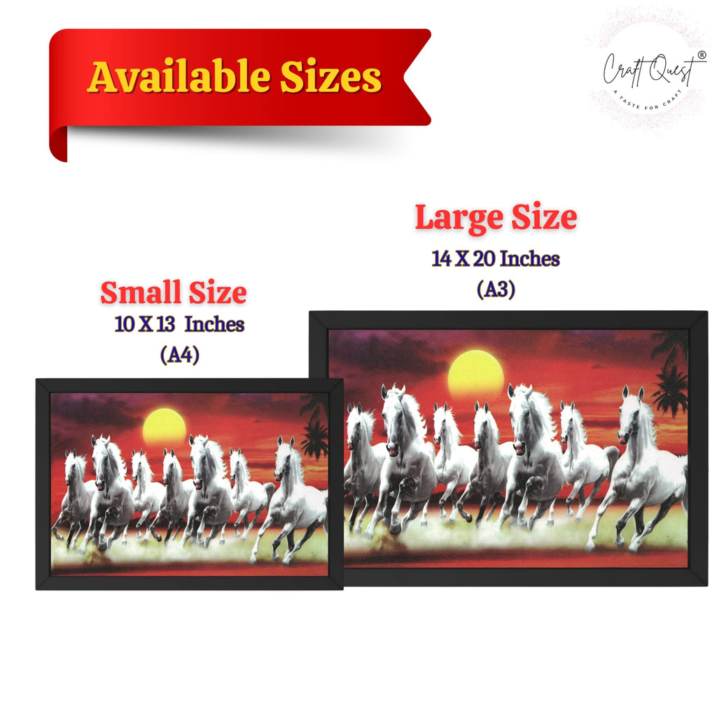 CRAFT QUEST Horse Photo frame
