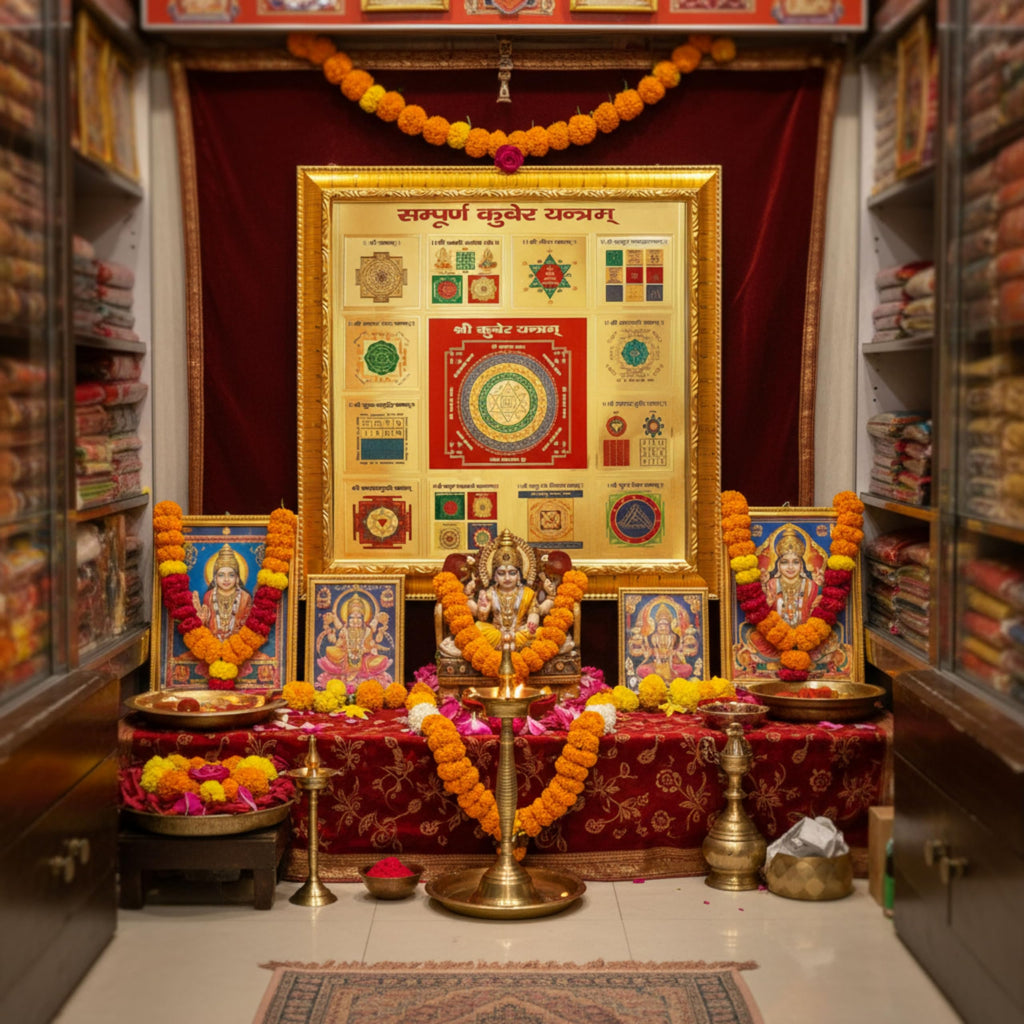CRAFT QUEST Shri Shree sampoorn Kuber Yantra
