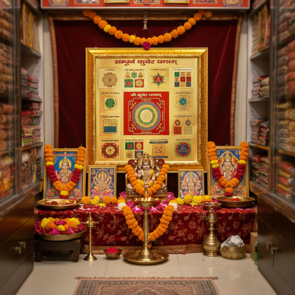 CRAFT QUEST Shri Shree sampoorn Kuber Yantra