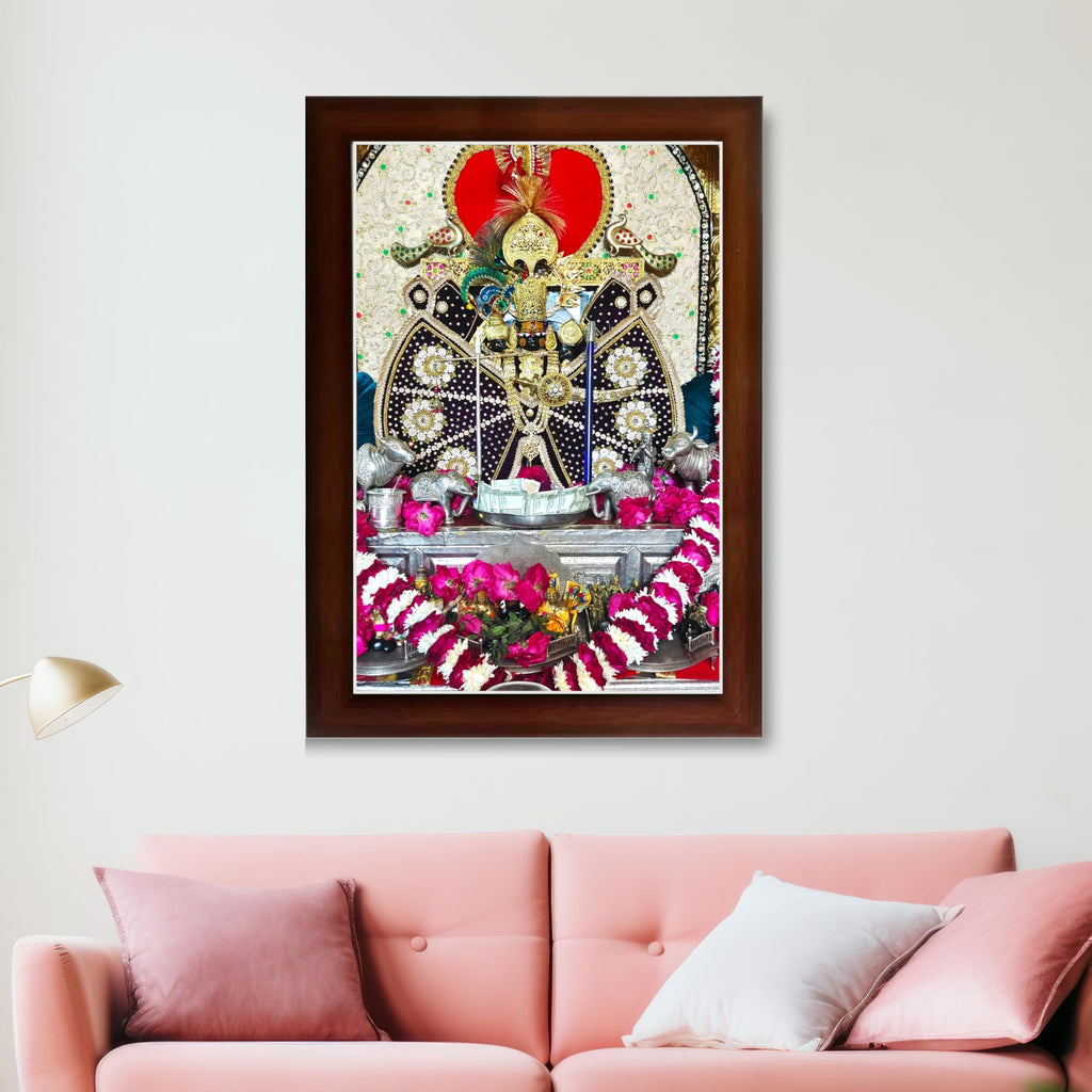 CRAFT QUEST Shree Sanwaliya Seth Shringaar Darshan Photo Frame