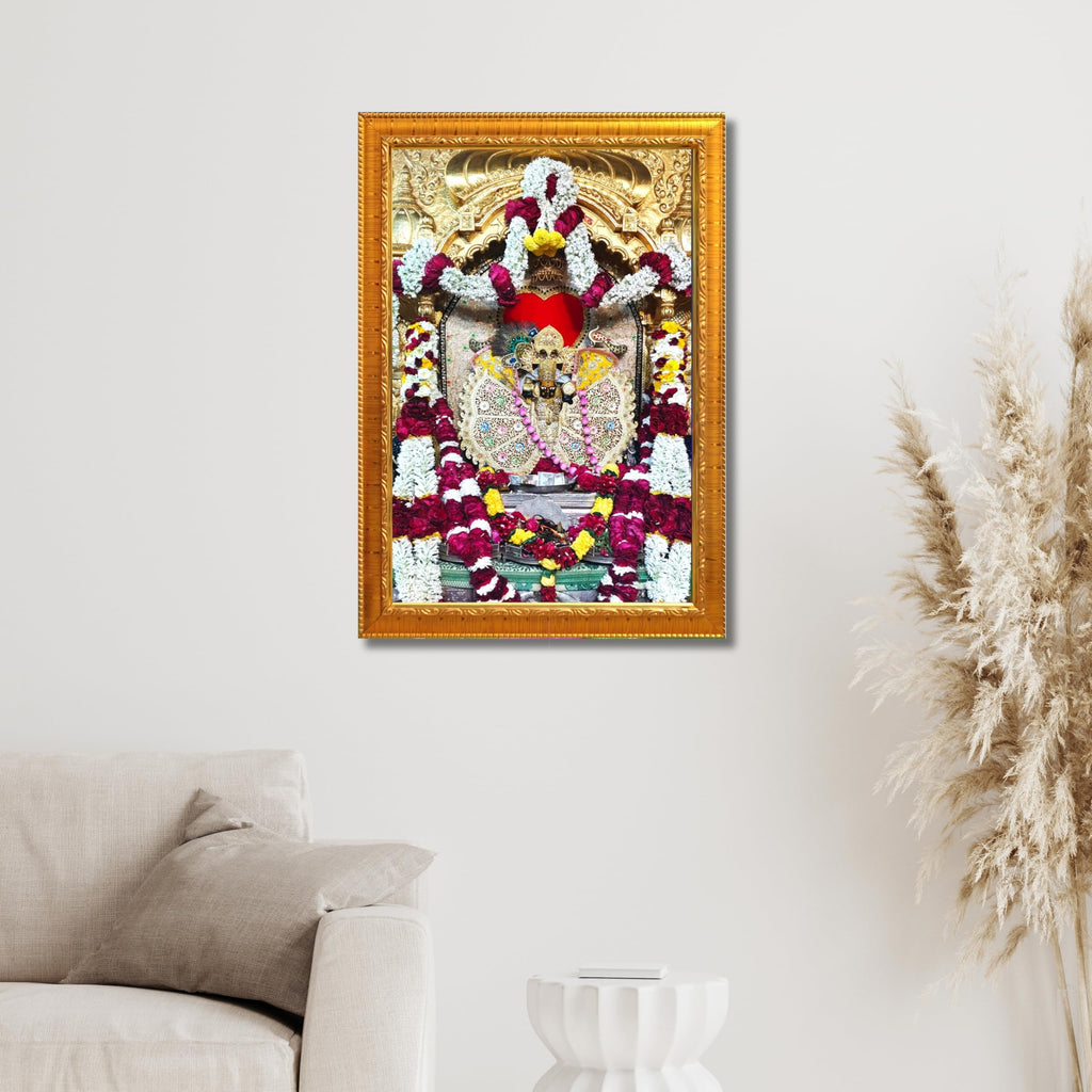 CRAFT QUEST Shri Sanwaliya Seth Shringaar Darshan Religious Photo Frame