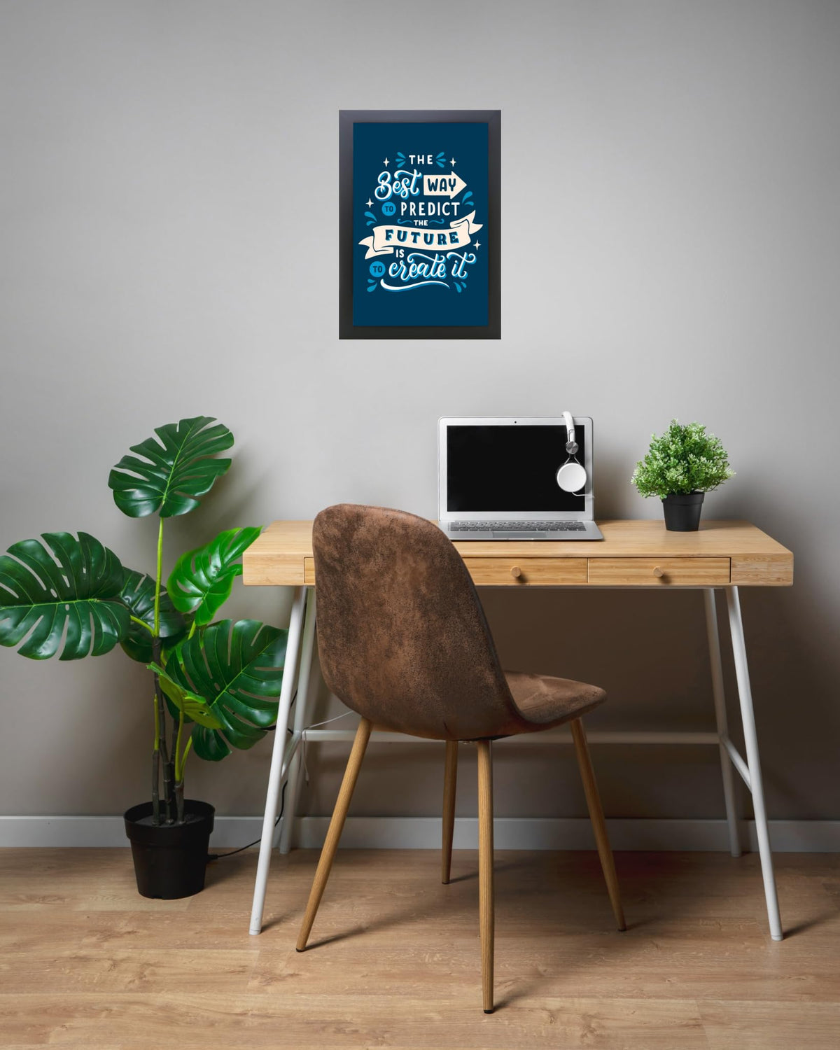 Craft Quest Motivational quotes Photo Frame for Gym, Office, Living room | Synthetic wood