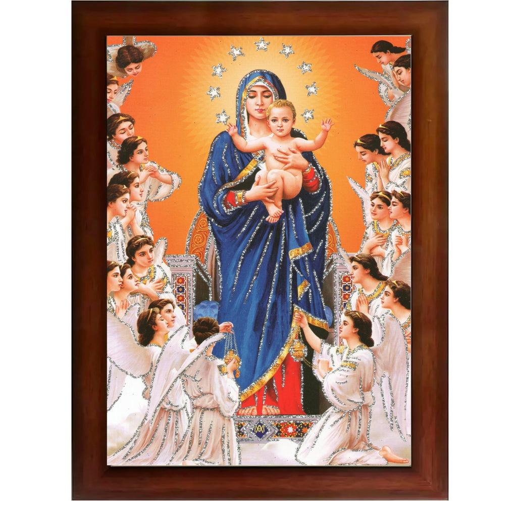 CRAFT QUEST Lord Jesus Christ Painting Aesthetic Hanging Photo Frame Decorative Item Home Decoration and Wall Decor for Living Room and Bedroom