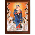 CRAFT QUEST Lord Jesus Christ Painting Aesthetic Hanging Photo Frame Decorative Item Home Decoration and Wall Decor for Living Room and Bedroom